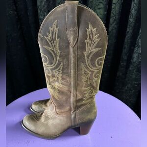 Cowboy boots women’s brown boots